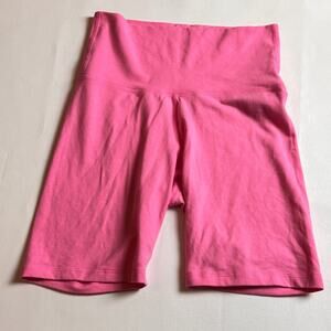 Old Navy Active Women's Athletic Sporty Workout Pink   Bike Shorts  Sz M
